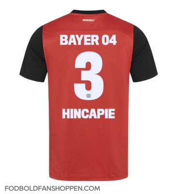 Bayer Leverkusen Piero Hincapie #3 Hjemmebanetrøje 2024-25 Kortærmet